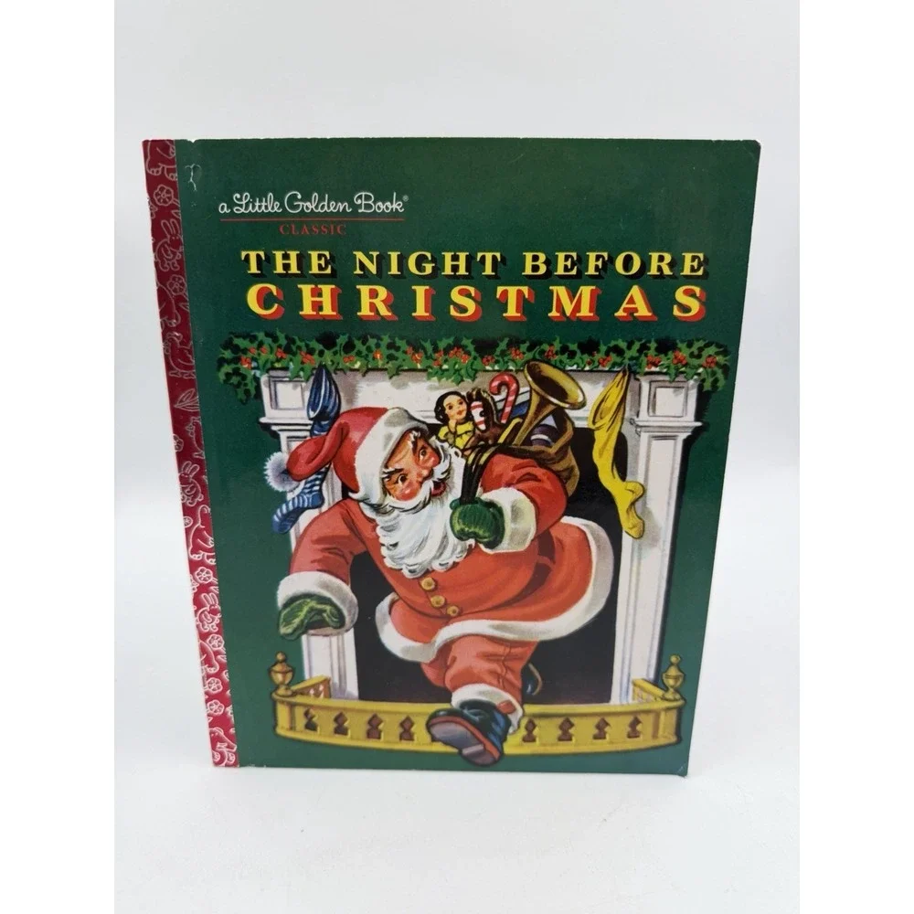 Vintage Little Golden Book - The Night Before Christmas - 1949 Edition